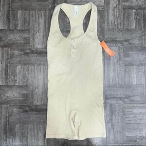 NEW Colsie Tan Lounge Romper Size XS